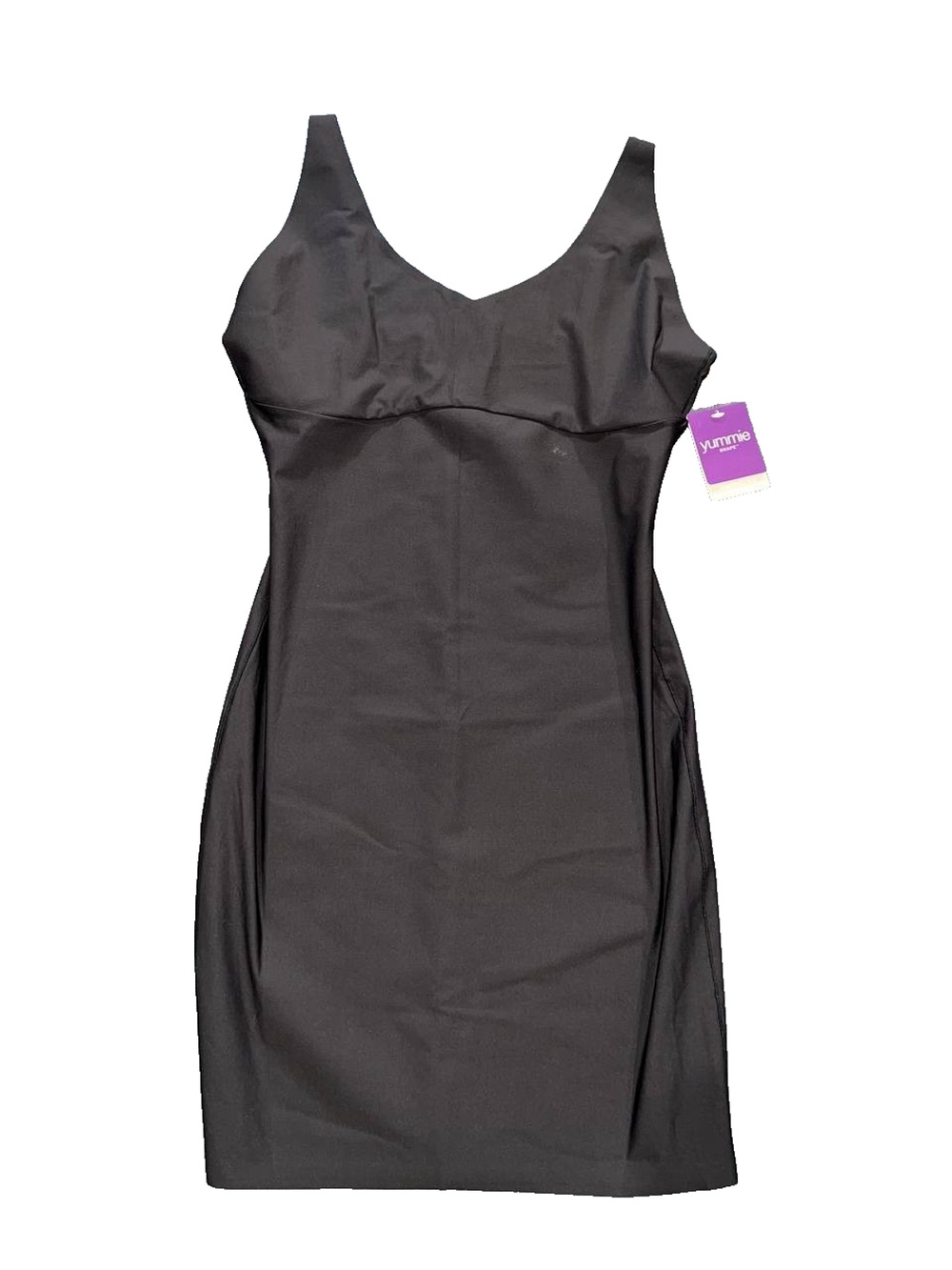 Yummie Tummie Women's shapewear Black Lavina Bustless Slip XL A010238